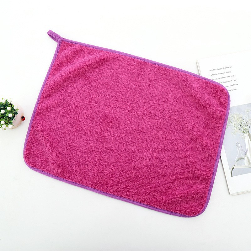 Toallas de lana de coral compuesto absorción de agua limpieza doméstica limpieza de pisos cocina limpieza doméstica toalla limpieza de toallas para toallas de carro