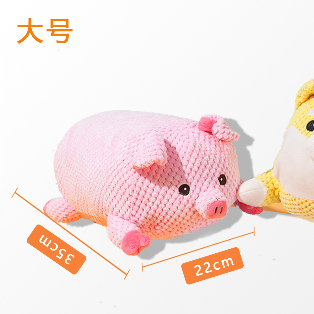 Juguete de Peluche con Sonido para Perros Resistente a Mordeduras y Molar