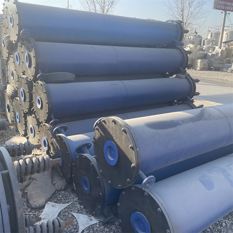 购销二手石墨冷凝器 换热器  圆块孔式石墨换热设备