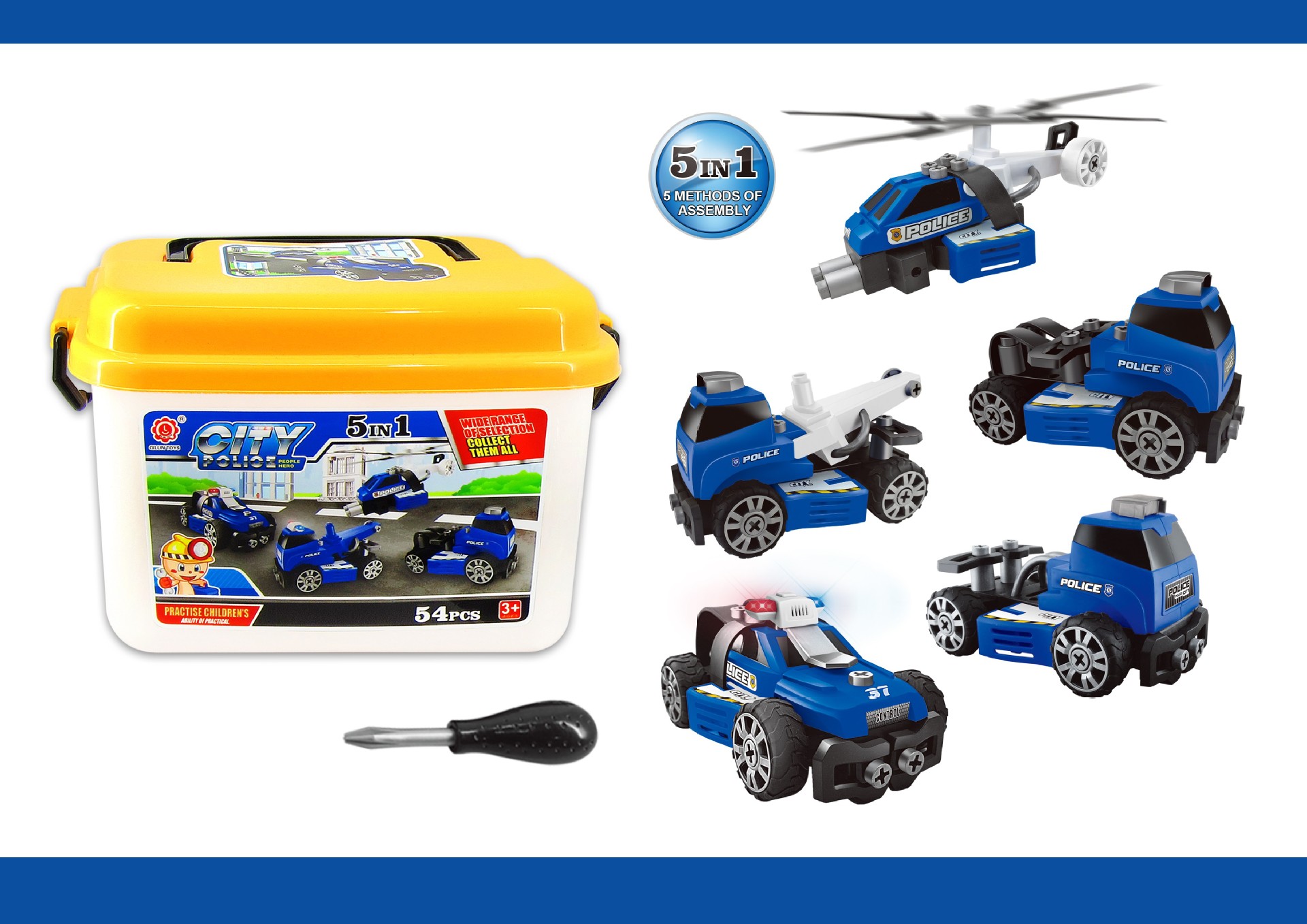 Police 6501S-5 Inertia with light