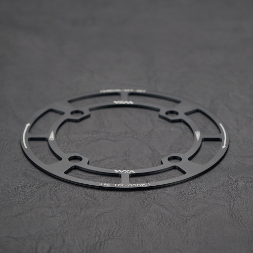 VXM mountain bike BCD104mm plate guard, positive and negative tooth single plate protective cover, aluminum alloy chain guard