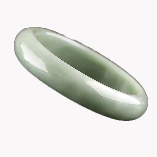 Manufacturer wholesale emerald color light green floating jade bracelet Guizhou green flat jade bracelet live broadcast gift supply