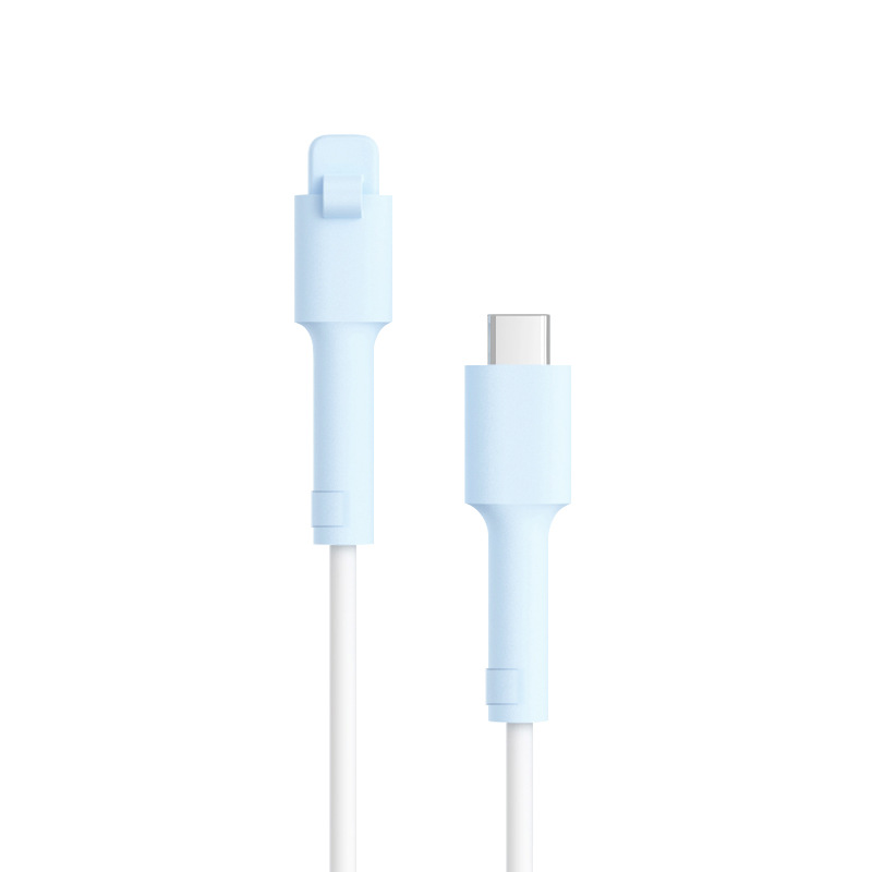 Funda protectora de silicona para cable de datos, producto nuevo transfronterizo, compatible con el cable de carga de Apple iPhone, Huawei, Xiaomi, vivo, OPPO image 6