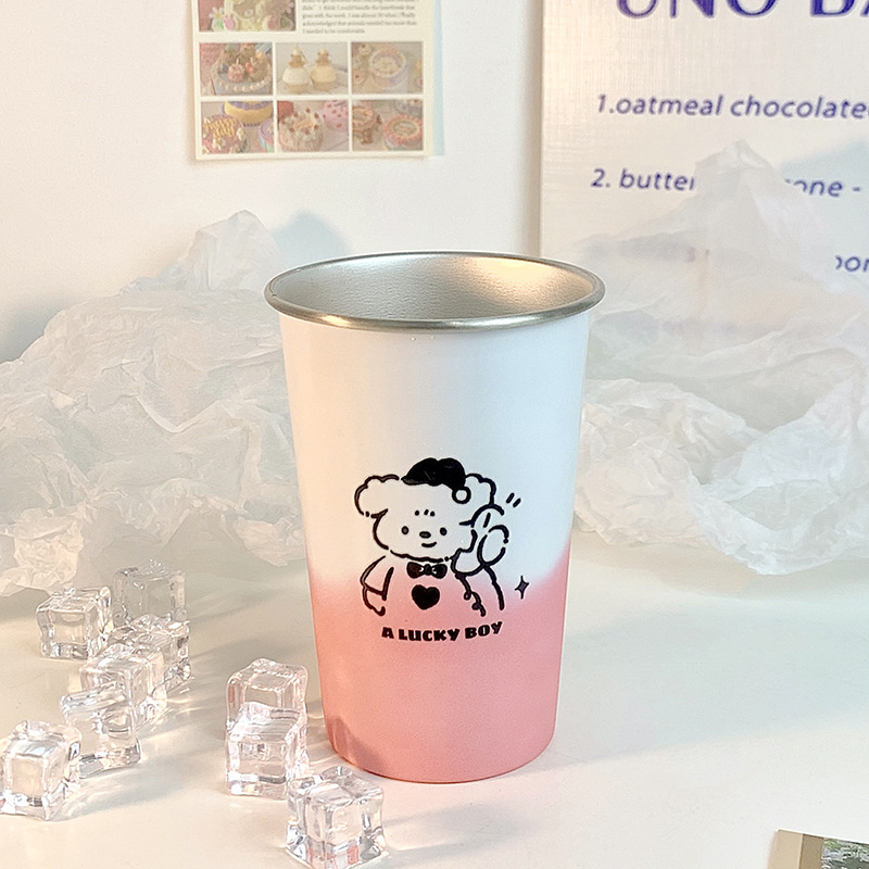 색깔이 변하는 차가운 음료수 컵 [폰퍼피]