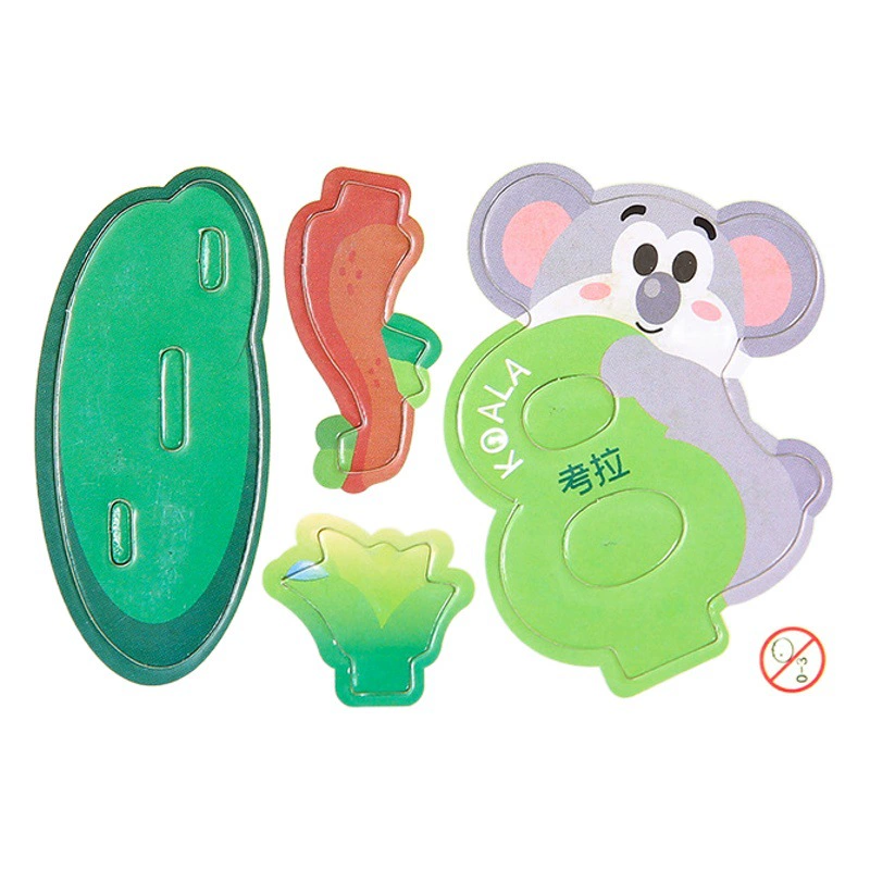 3D бумажный пазл детский творческий цифровой пазл с животными DIY детский сад раннее образование ручной сборки пазл