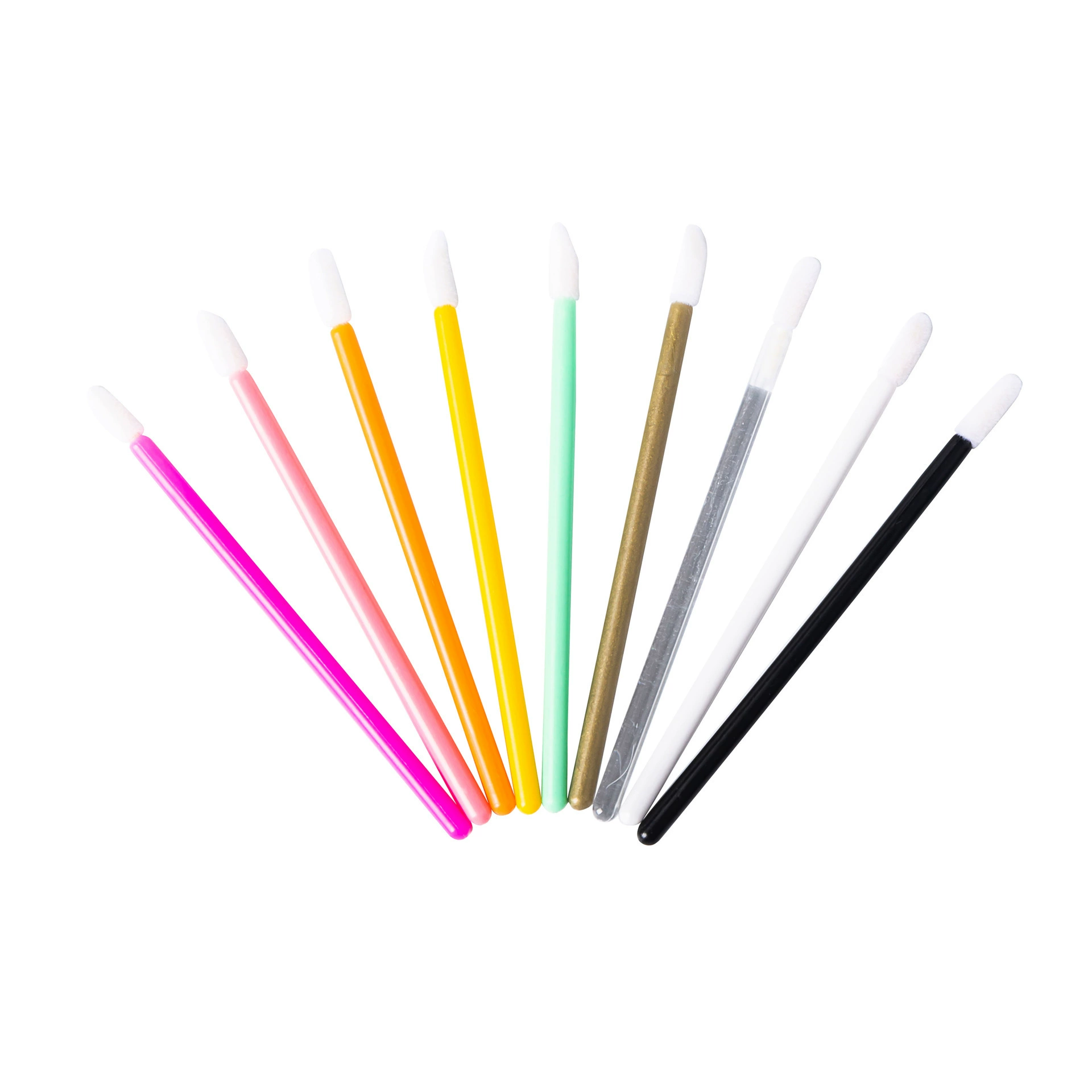 Handheld lipstick, brush, lip gloss, cosmetic eyelash extension