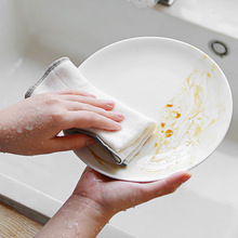 家用洗碗布厨房用品去油清洁毛巾吸水不掉毛抹布擦手巾百洁布