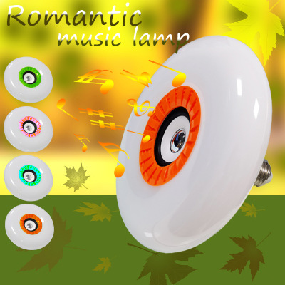 Bluetooth Bulb lamp UFO lights factory new pattern LED Bluetooth bulb Colorful Symphony LED Bluetooth music bulb