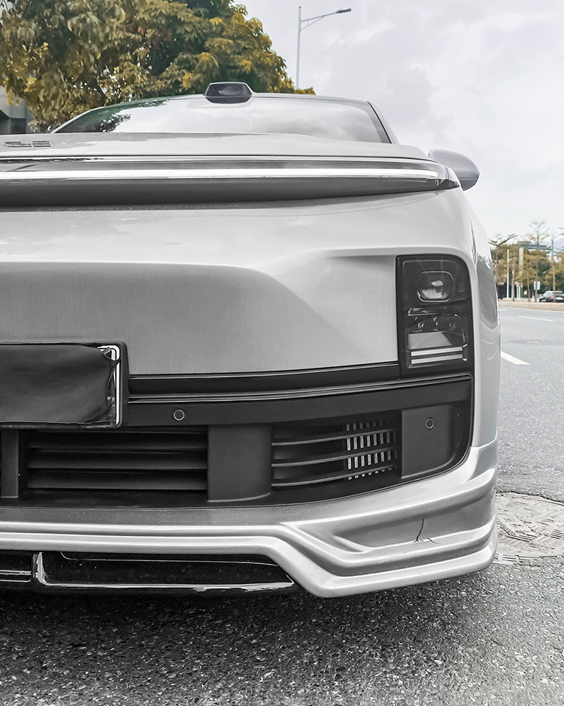 Ideal L6L7L8L9 Front Bar Trim Black Modified Car Window Black Samurai Appearance Decoration Patch Car Accessories