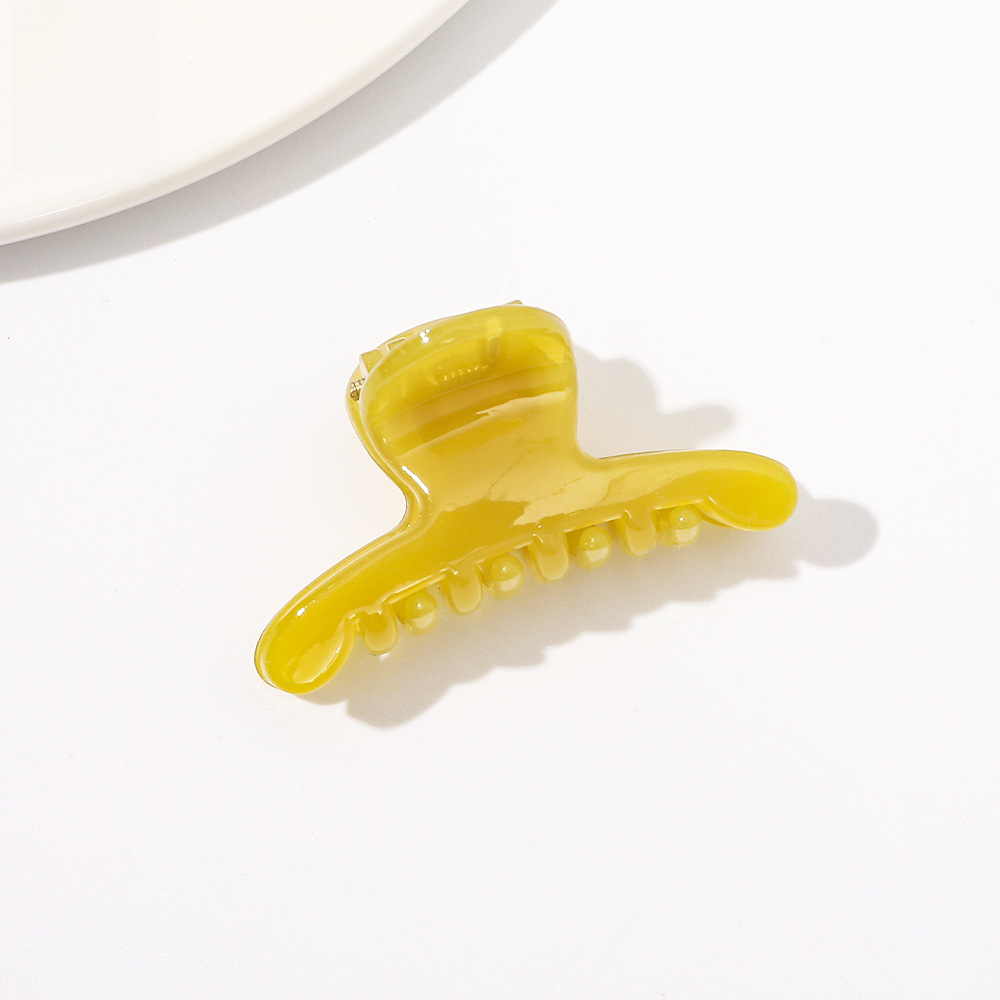 Qiyue Korean jelly small hairpin side clip back head updo hair clip small size bangs clip hair accessories headdress wholesale_voghion.com