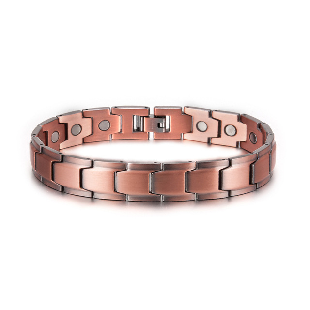 Cross-border Amazon AliExpress Men's Pure Copper Bracelet Magnetic Pure Copper Bracelet Retro Bottom Full Magnetic Bracelet Cross-border Amazon AliExpress Men's Pure Copper Bracelet Magnetic Pure Copper Bracelet Retro Bottom Full Magnetic Bracelet