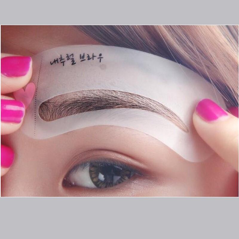 Eyebrow Stencil Set Eye Brow Drawing Guide Styling Eyebrow|ru
