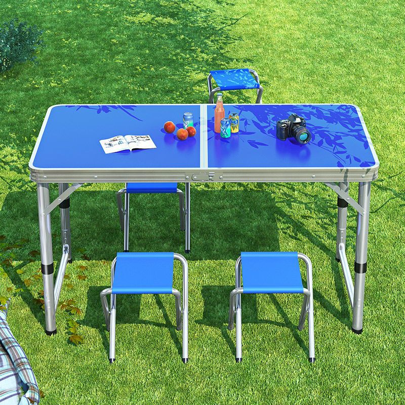 Mesa Mercado nocturno Puesto de polvo de hielo Mesa simple Camping al aire libre para comer Mesa portátil Puesto multifuncional Mesa plegable especial