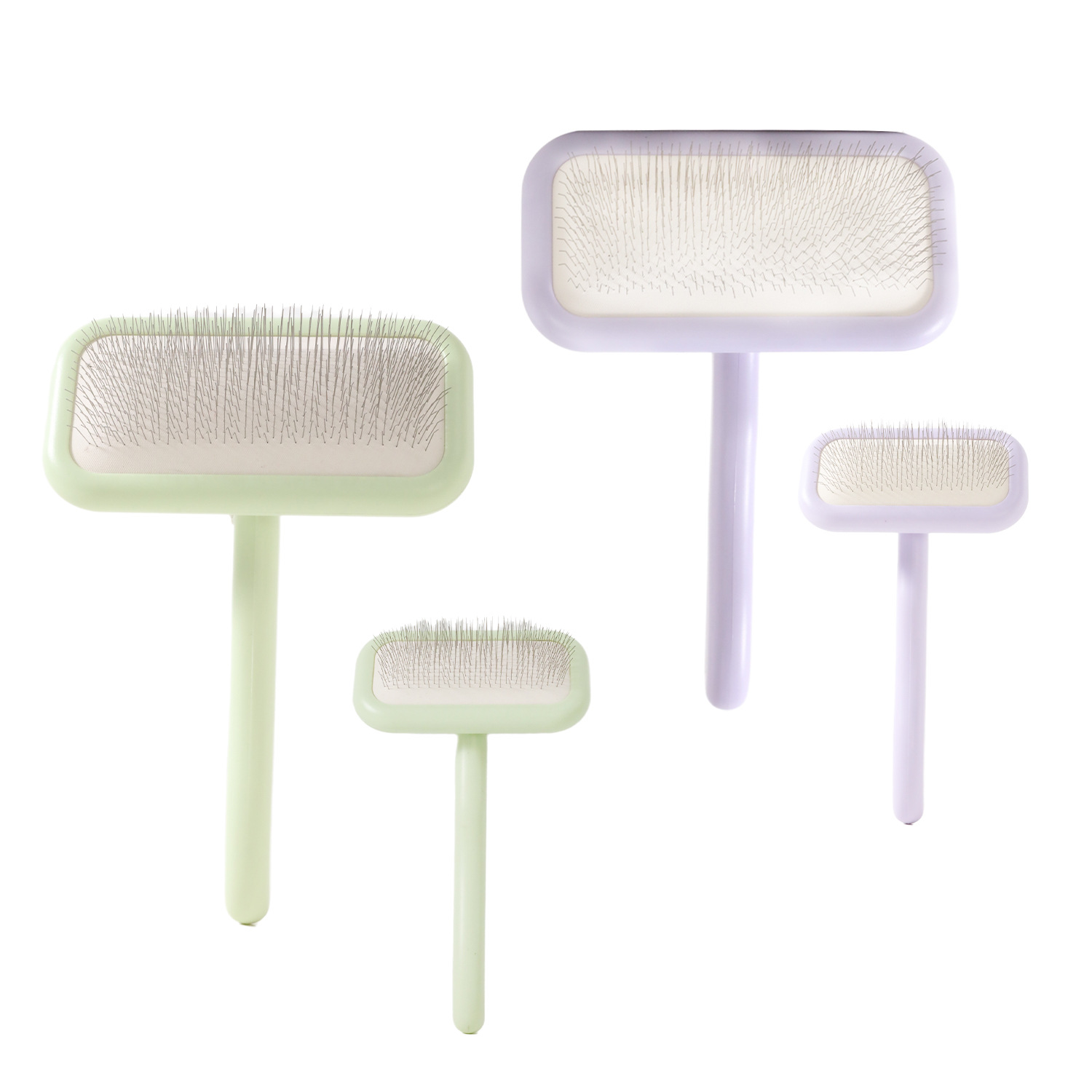 Peine de gato, cojín de aire, peine de aguja, peine de pelaje especial para mascotas, peine de pelo de perro pequeño y mediano, peine de perro esponjoso al por mayor