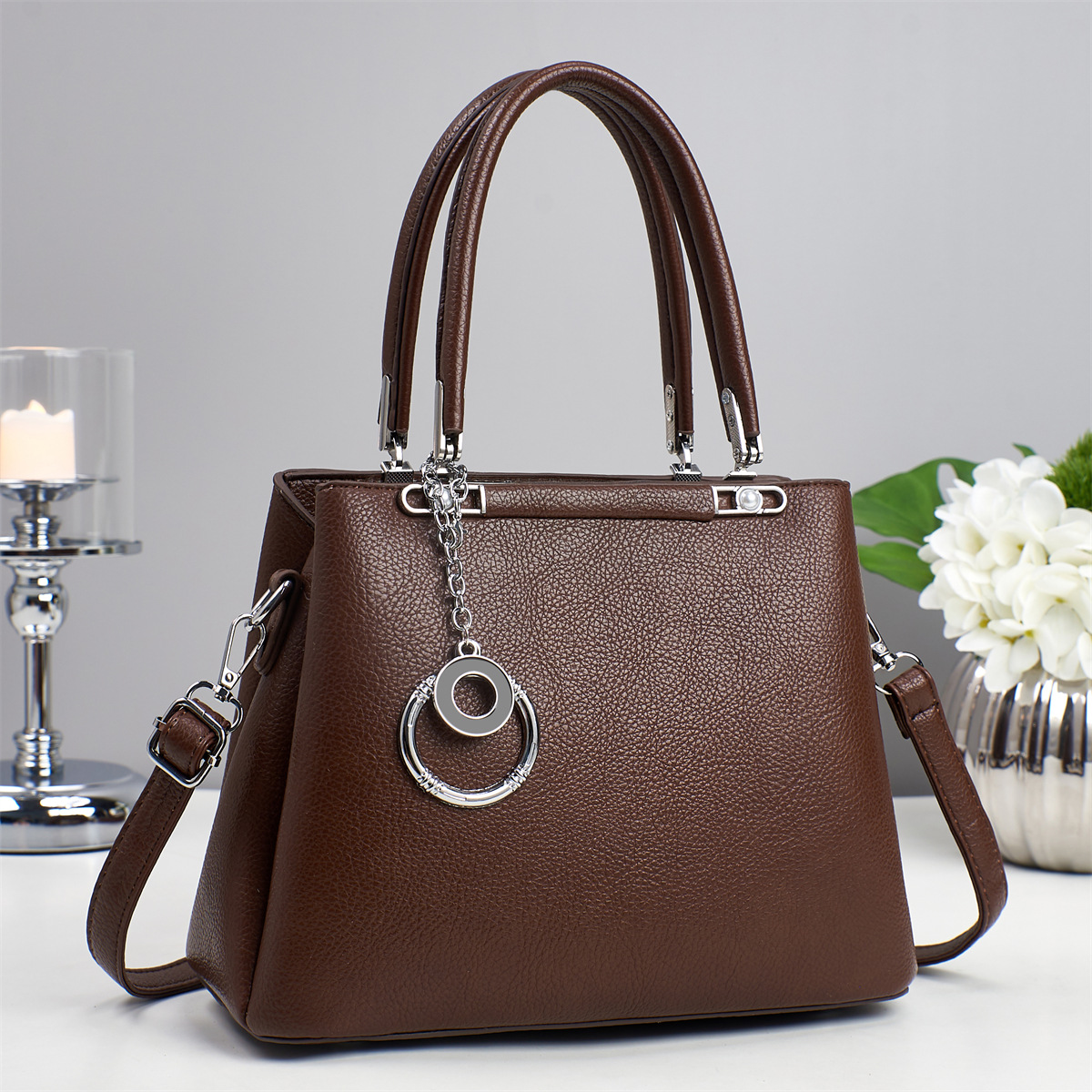 Nuevo bolso casual de alta gama, bolso de mujer de varios compartimentos, comercio exterior transfronterizo, venta caliente, bolso de mujer de alta calidad