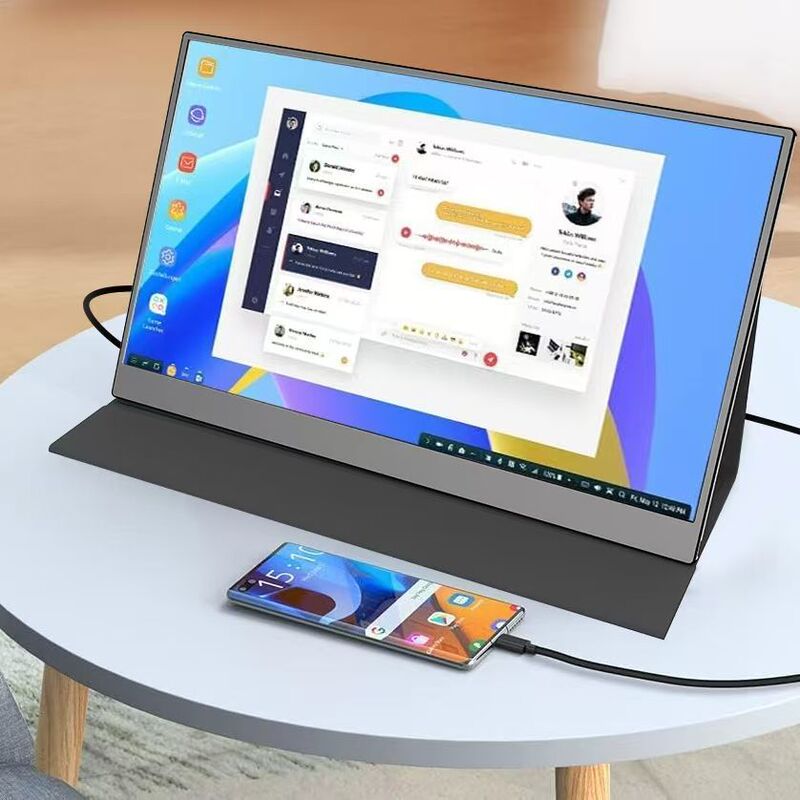 Portable Display 4K Ultra-Clear 144Hz Touch Portable Screen Mobile Phone E-Sports Switch External Expansion Secondary Screen