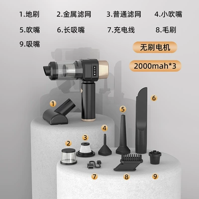 Tozsoranlar – 2026 New Model Wireless Vacuum Cleaner - 3103-d-basic-model-brushless-motor-2000mah3-black