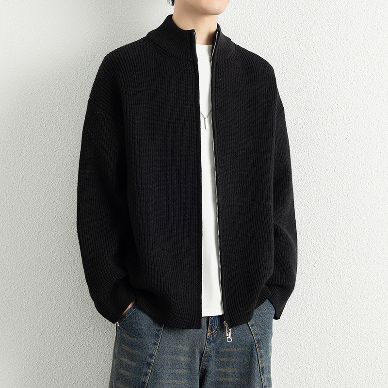 青少年秋冬运动套头毛衣宽松版加厚毛线衫2026秋季新款可机洗罗纹，男装针织衫/毛衣，星座614