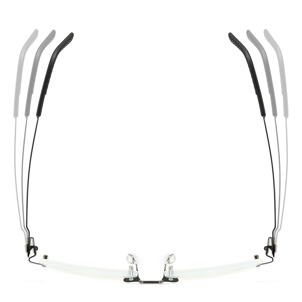 2025 nueva moda ultraligera gafas de luz sin marco de metal recorte gafas cómodas gafas de luz azul de alta definición gafas de luz