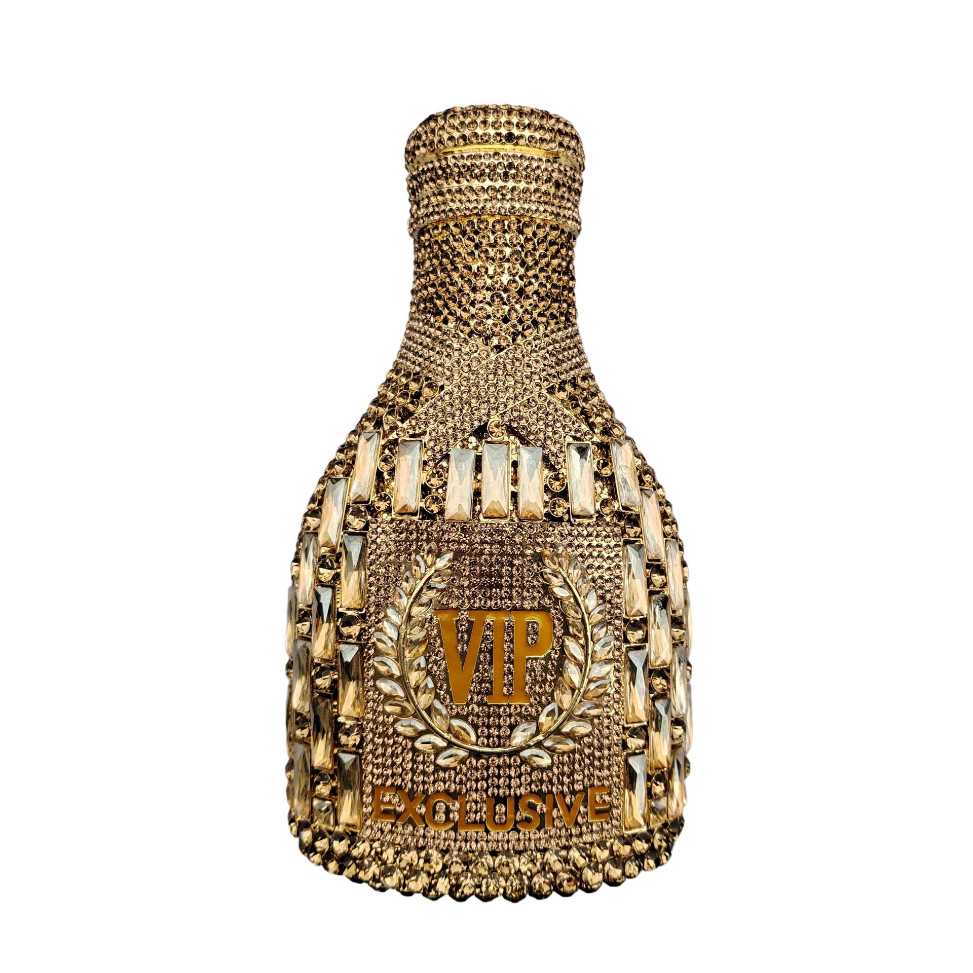 Bottlecrystalbag botella de champán transfronteriza diamantes bolsas de fiesta de diamantes bolsas de mujer brillante duro