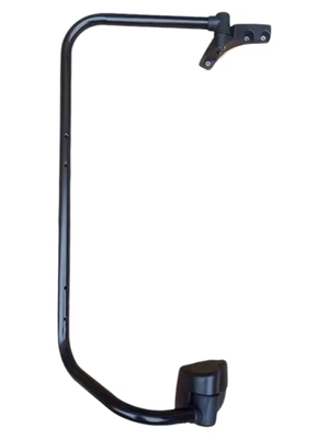 Large field of view rear view auxiliary mirror: base, reversing mirror, reflector, small