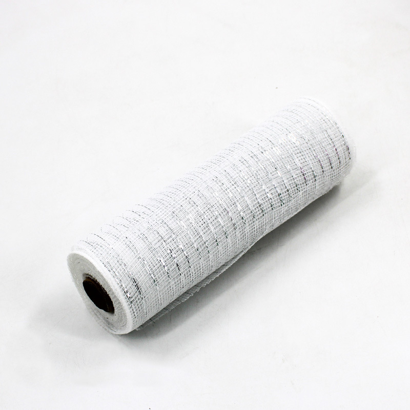 10 Yards of Plastic Mesh Fabric Roll DIY Material Pp Mesh Christmas Mesh Ribbon Christmas Decoration Mesh Supports Dropshipping