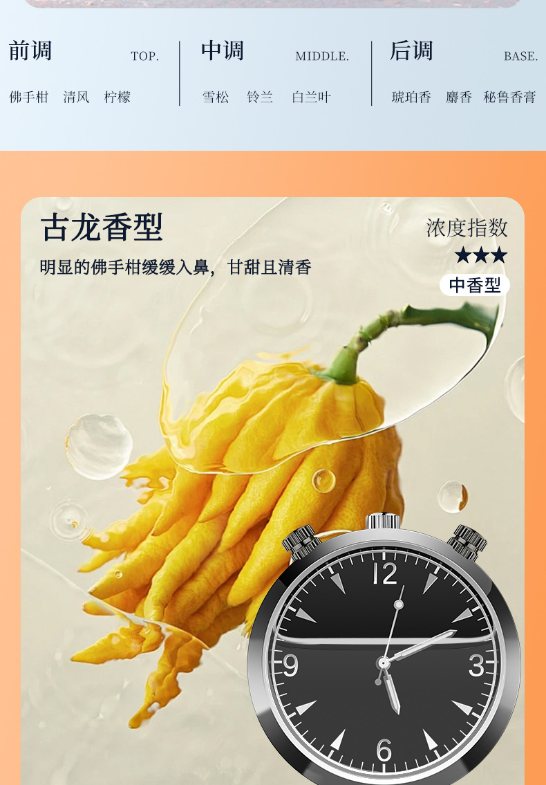 New high-end car air outlet time clock fragrance light fragrance decoration ornaments car perfume 4s shop gift