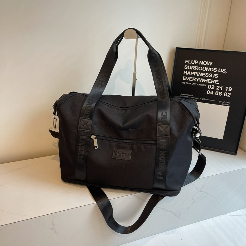 Seco-humedo separación bolsa deportiva de acondicionamiento de mujeres ocio viaje de negocios bolsa de viaje de viaje de viaje de hombres bolsa de mano de gran capacidad de corta distancia