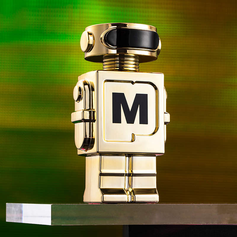 Parfum bărbătesc Phantom Robot nou 2024, 100 ml, de lungă durată, cu nuanță de lemn, parfum echitabil._voghion.com