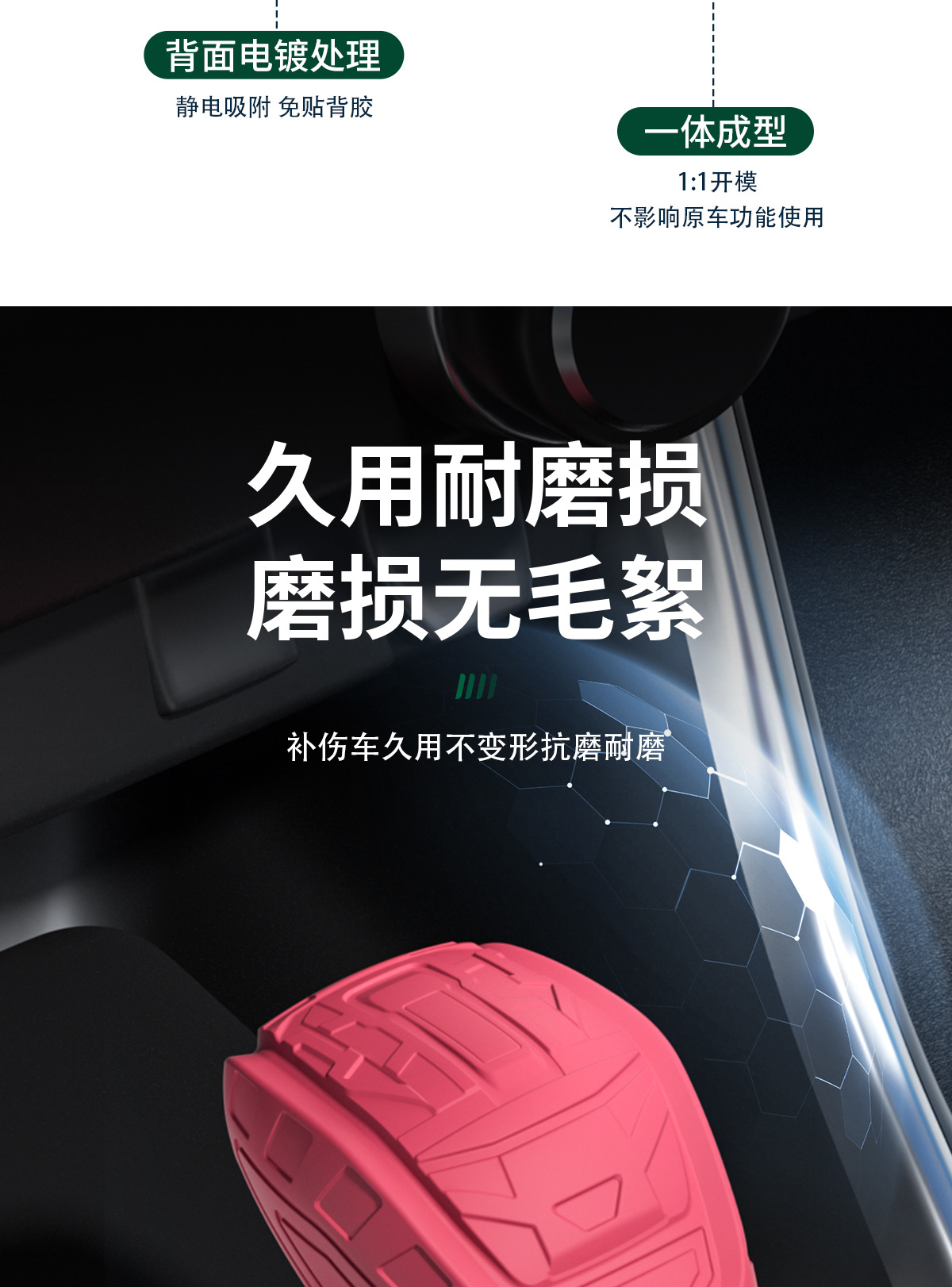 Suitable for 26 Toyota Corolla Rav4 Gear Shift Covers and Wilanda Gear Silicone Gear Covers