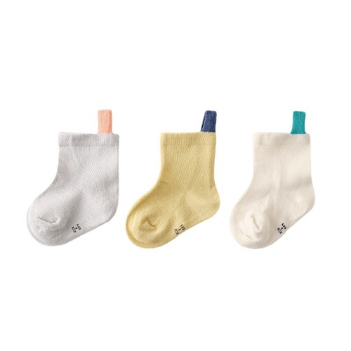 Xuwei newborn socks spring and summer newborn baby short socks 0-3-6 months baby confinement socks cotton socks four seasons
