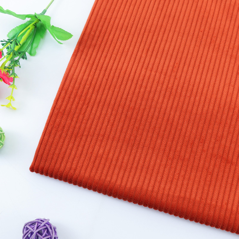 [Nuevo] 6-pit tela de pana de algodón puro no elástico de pana de algodón otoño e invierno abrigo de tela de sombrero