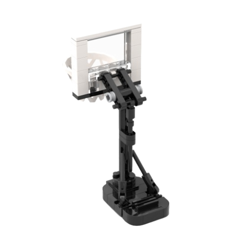 Basketball Hoop Building Blocks Creative Assembly Toy Model_voghion.com