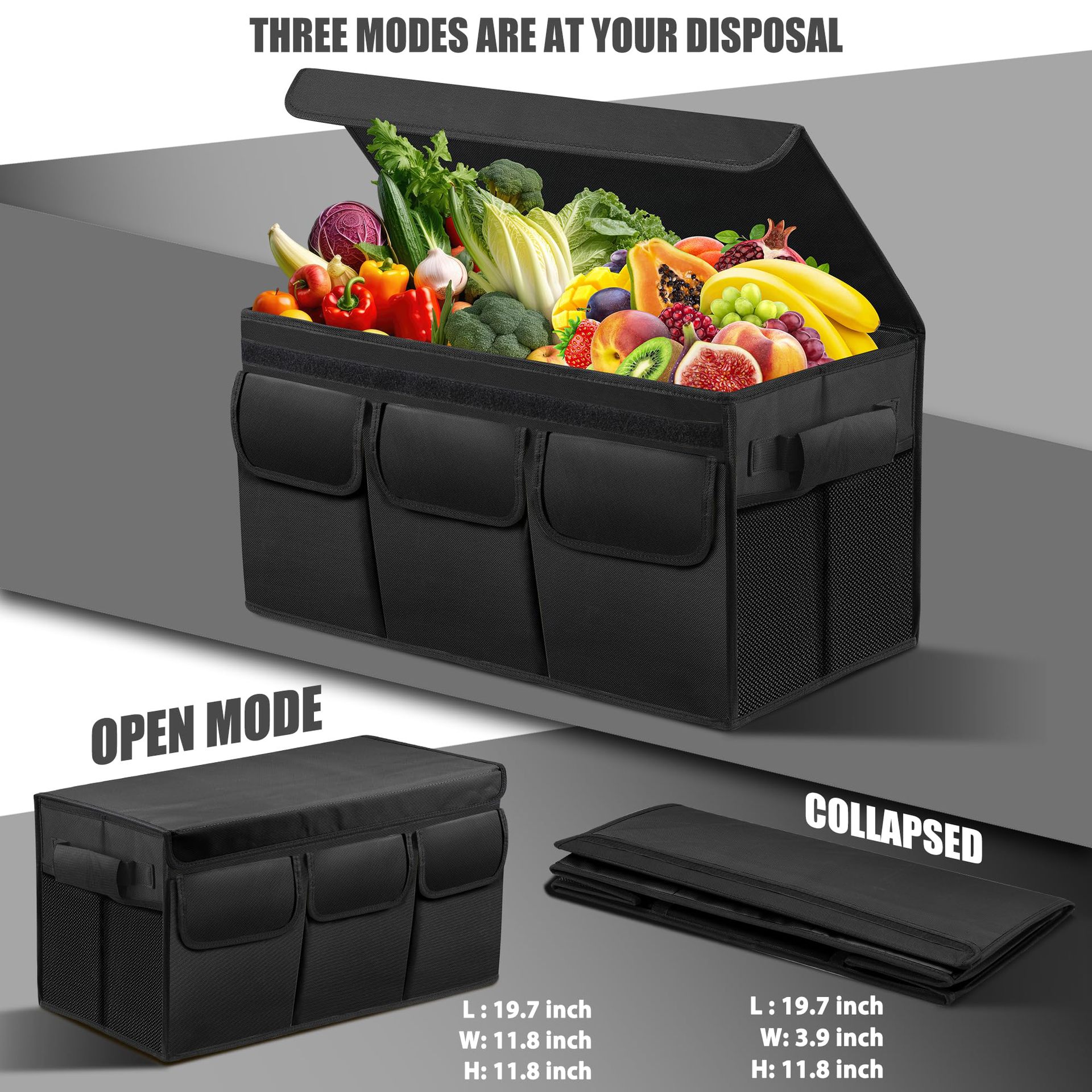 Storage Box Multi-Functional Foldable Tool Bag Car Trunk Miscellaneous Organizer_voghion.com