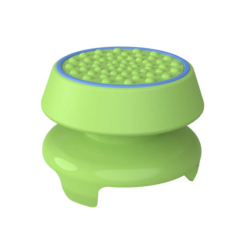 PS5 mango tapa basculante piezas de goma traje PS5 versión Elite mango de dos colores anillo Rocker manga aumento de altura combinación tapa del botón