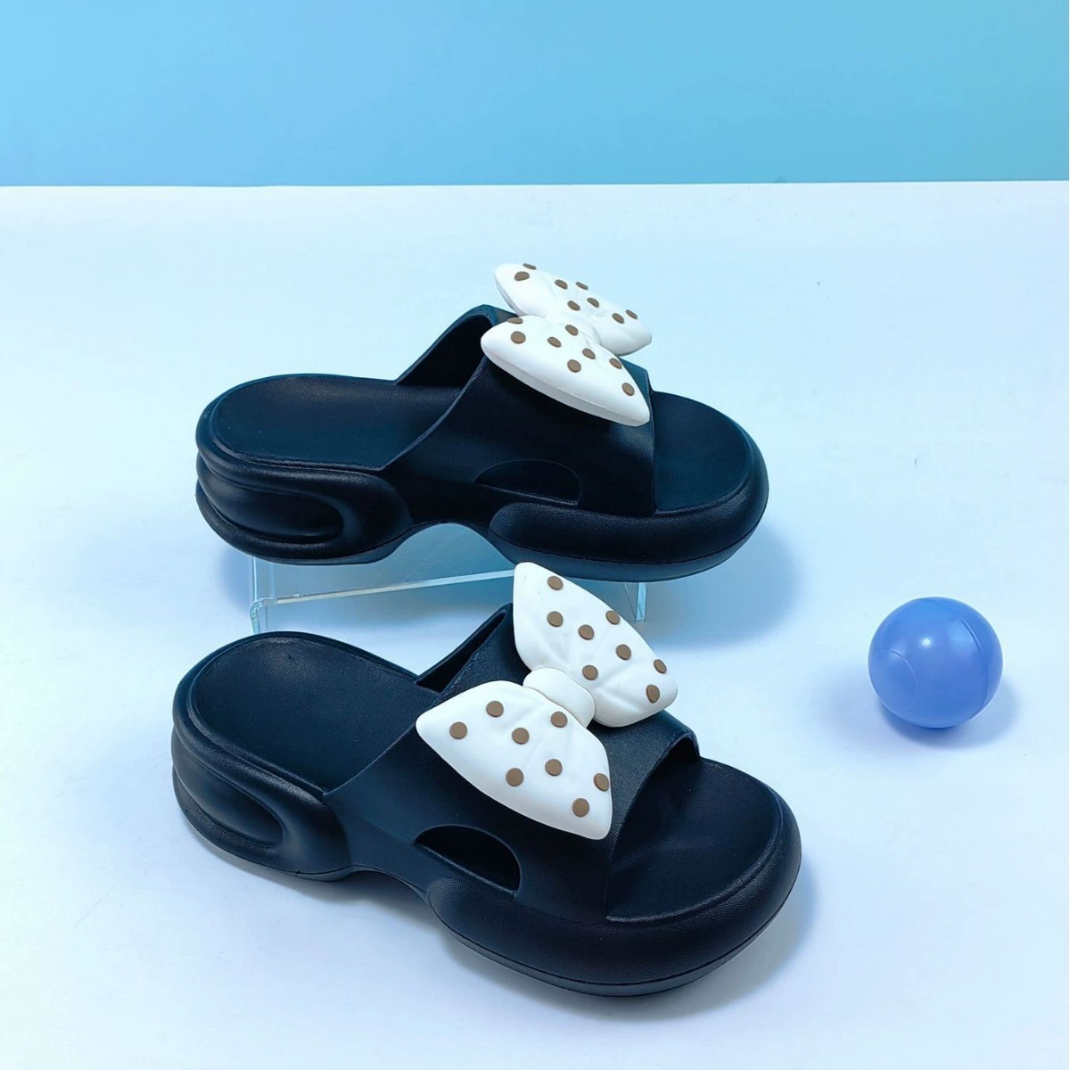 Summer slippers platform, high slide, beach footwear, wholesale, beach style