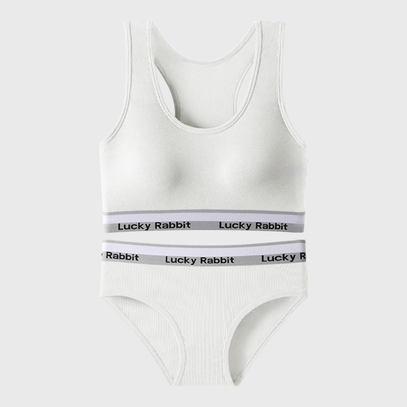 En FORMA DE I de belleza espalda ropa interior deportiva traje de algodón de las mujeres con almohadilla en el pecho sin anillo de acero push up yoga corriendo a prueba de golpes sujetador verano