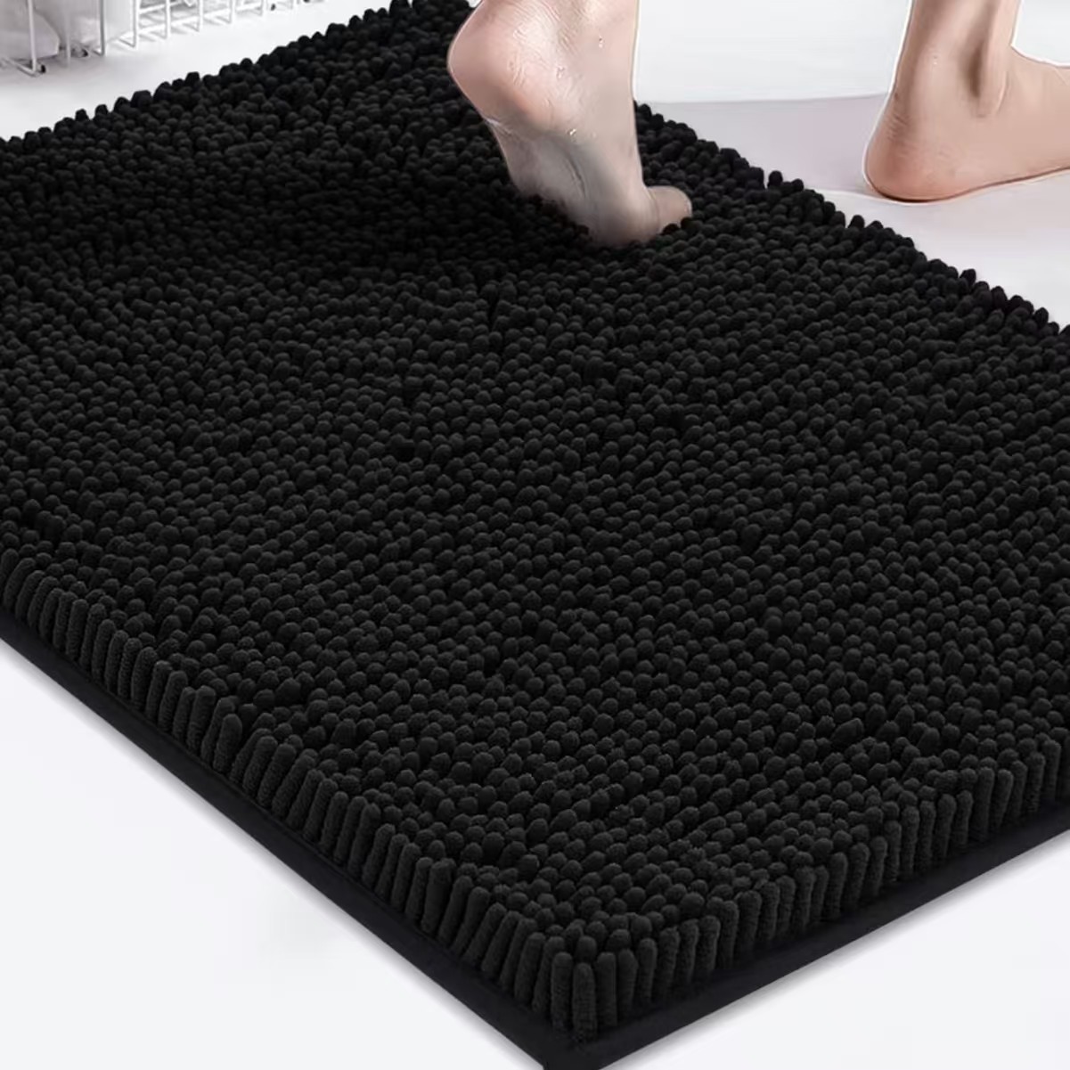 Nuevo alfombra de baño de Schneier, alfombra de baño, alfombra antideslizante, alfombra de absorción de agua gruesa, puerta de baño