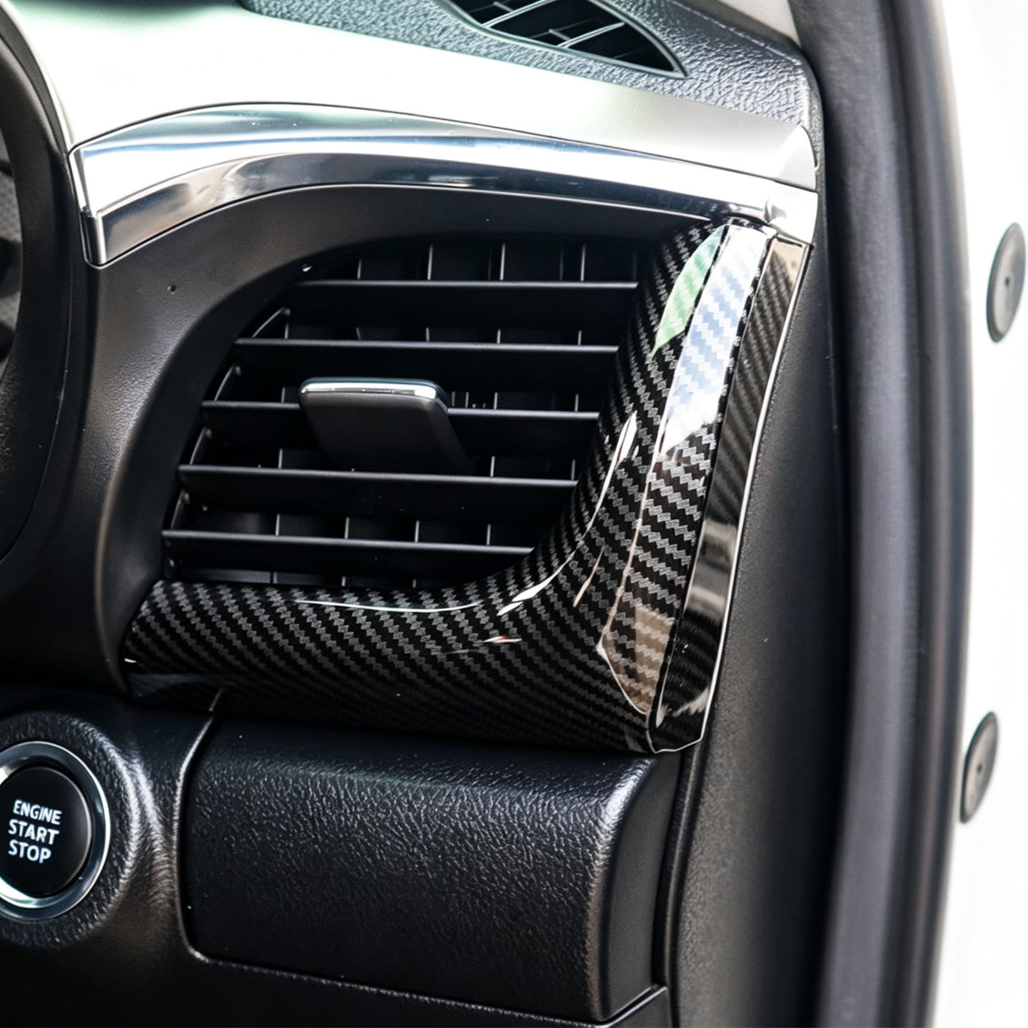 Suitable for 22 Models of Toyota Hilux Revo Air Conditioning Vent Decorative Stickers Interior Modification Accessories
