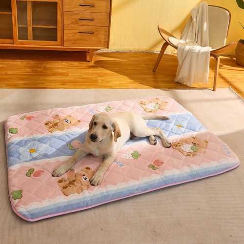 Sleeping with winter warm small dog dog bed mat teddy golden retriever dog bed sofa pet sleeping pad cat cage pad 