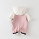Baby Clothes Autumn Clothes Going Out Holding Clothes Baby Hooded Climbing Clothes Three-proof Jacket Spring and Autumn Jumpsuit