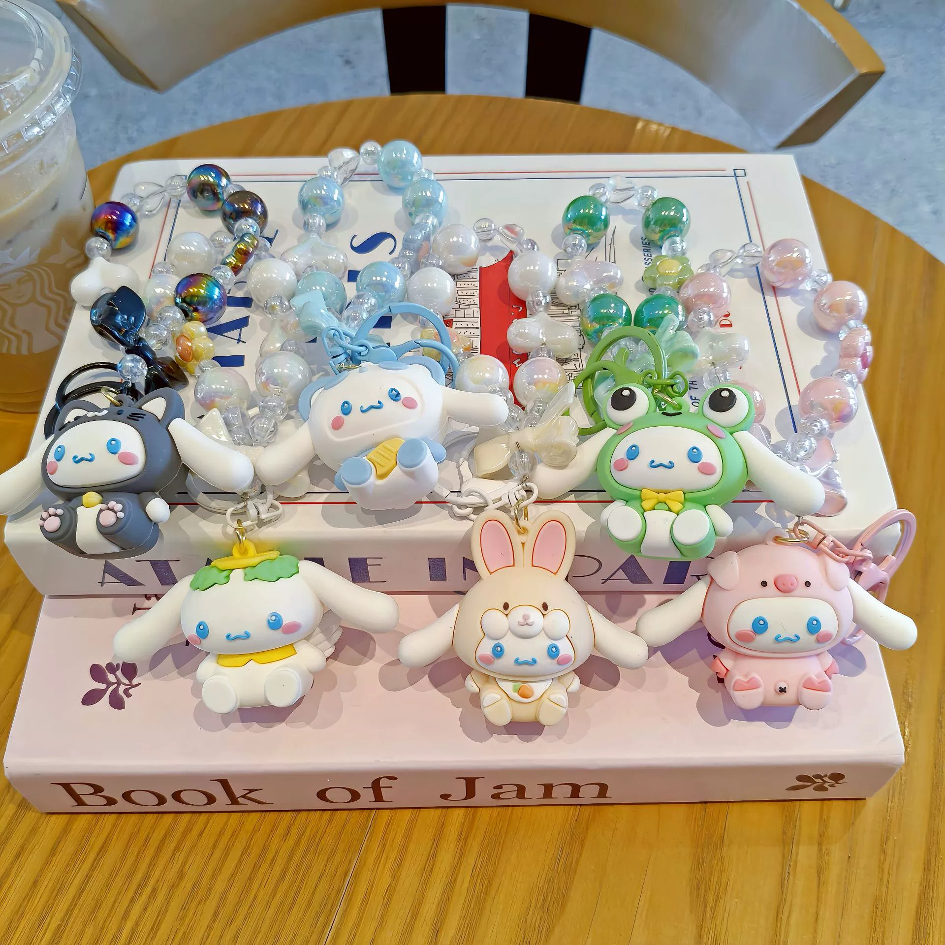 Брелок Sanrio Cinnamoroll милый подвес, украшение для сумки и телефона, 12 см