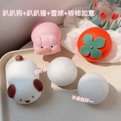 小麦粉を解凍してうつぶせになります。