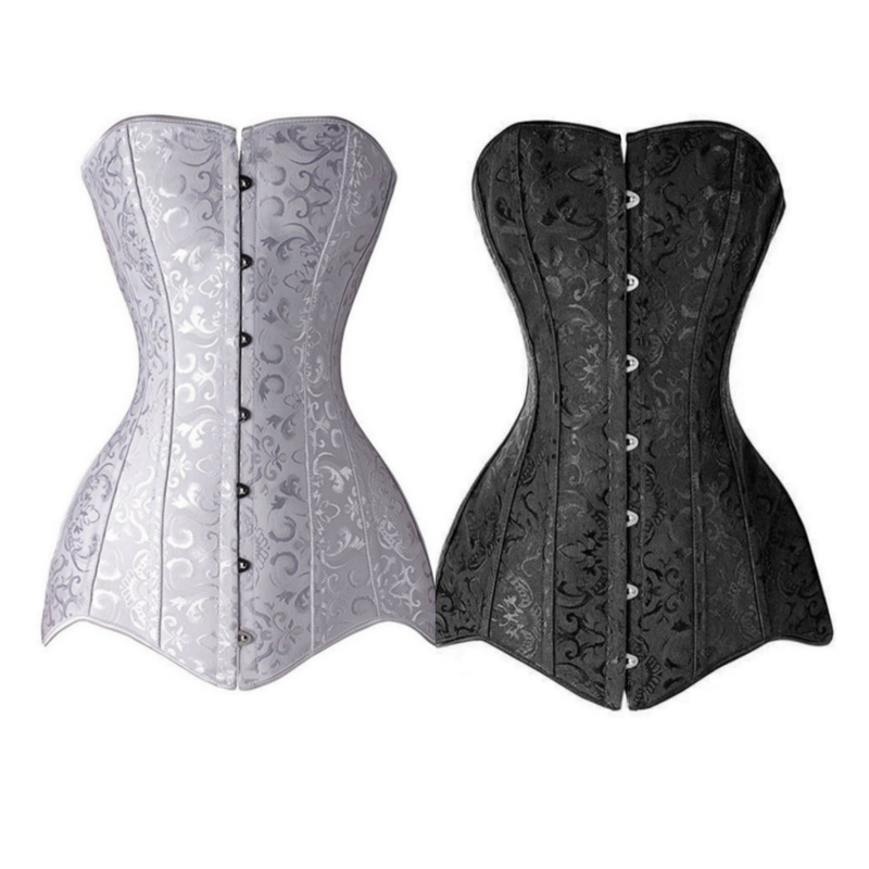 Source Factory Cross-Border Supply Extended Corset Waist Cincher Hip Corset Court-Style Corset Shapewear Corset Body Shaping