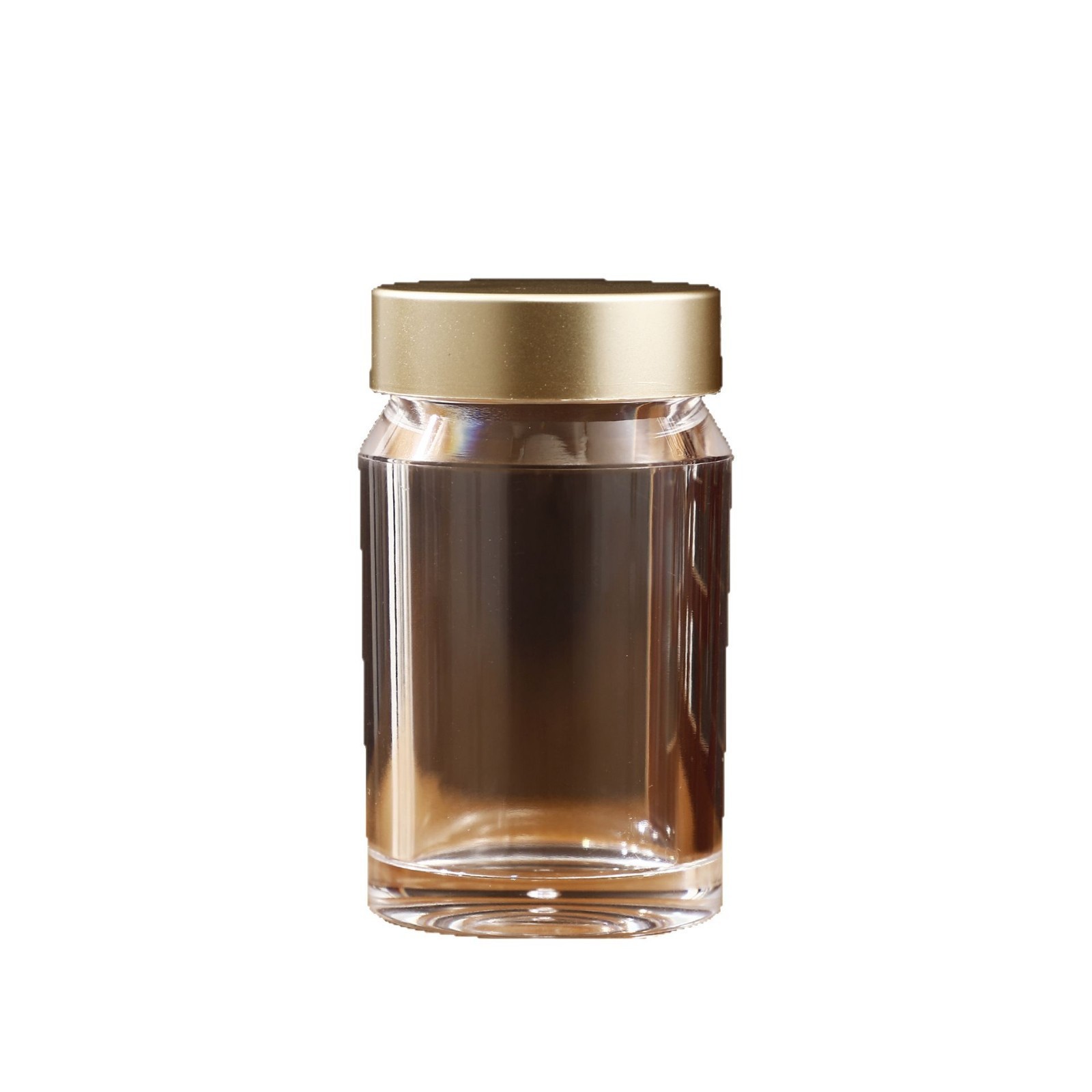 亚克力避光内胆瓶拿样胶囊瓶保健品瓶食品级包装瓶子塑料罐塑料瓶