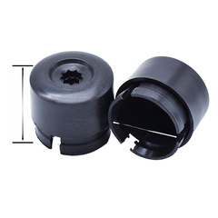 Suitable for Volkswagen Touareg, Cayenne, and Multivan T5 — Tire Wheel Hub Screw Bolt Decorative Anti-Theft Caps T77