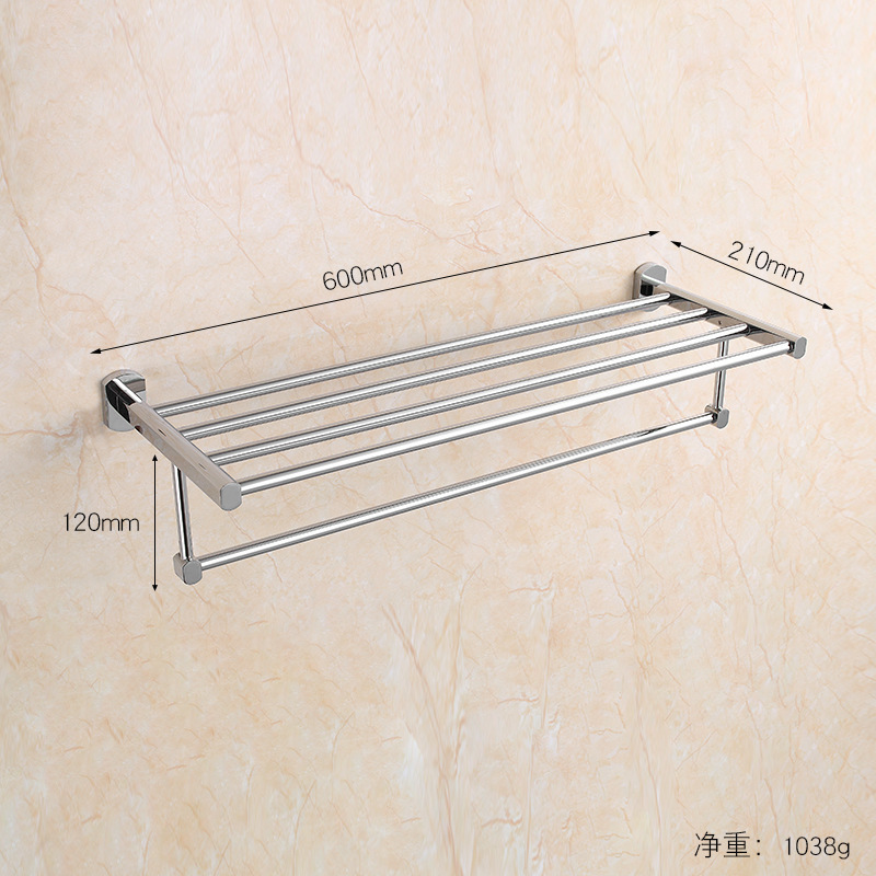 Todo el cobre colgante de baño toalla rack set toalla rack toalla rack toalla barra de toalla de baño hardware percha