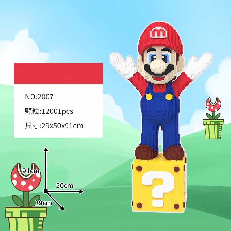 Oso violento bloques de construcción oso compatible con bloques de construcción de juguete Lego puesto al por mayor niños y niñas regalo decoración sala de estar rompecabezas buena