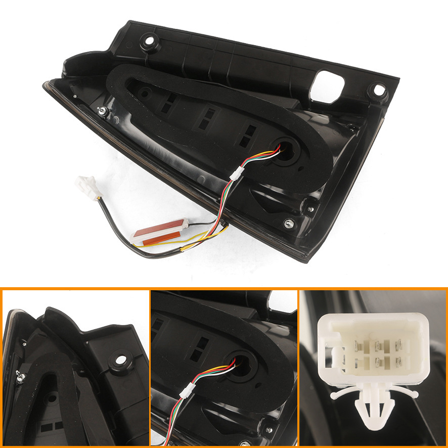 Aplicable al conjunto de luces traseras Toyota Inova Innova de 2009 modificado luces traseras de freno y luz de marcha