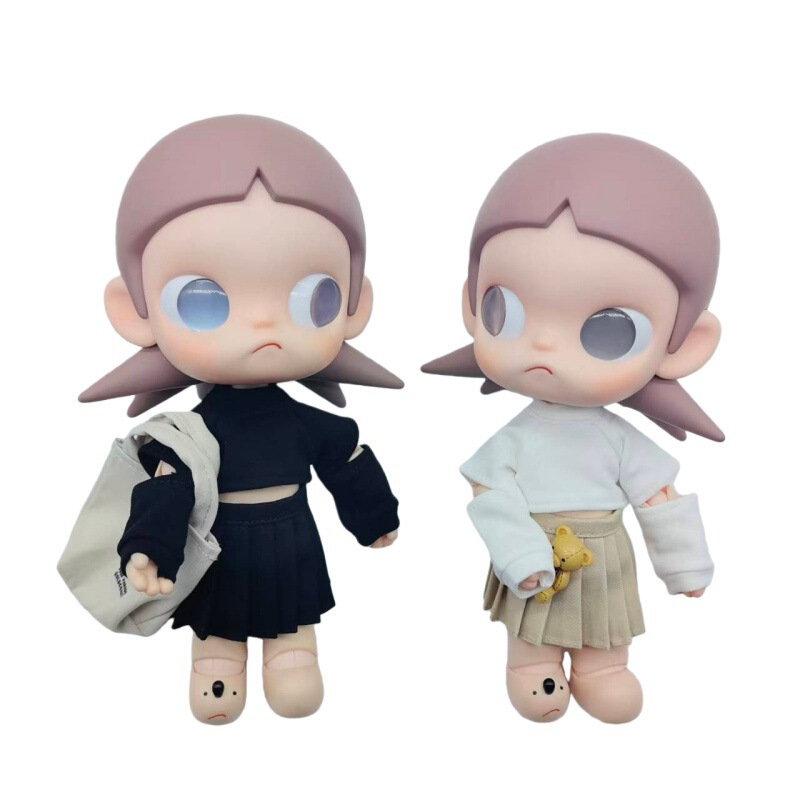 Zsiga Gazi Sister's Crop Top Hoodie, the Place of Desire, Doll Clothing Jacket, 1/8 Scale Movable Doll Trendy Toy Doll Clothes